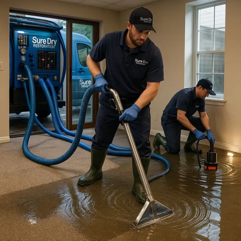 Water Extraction and Removal process in Ticonderoga, NY